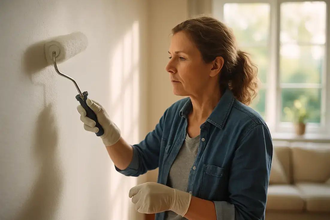 Wie man eine wand richtig streicht